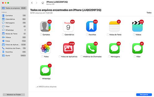 Aguarde o término da digitalização