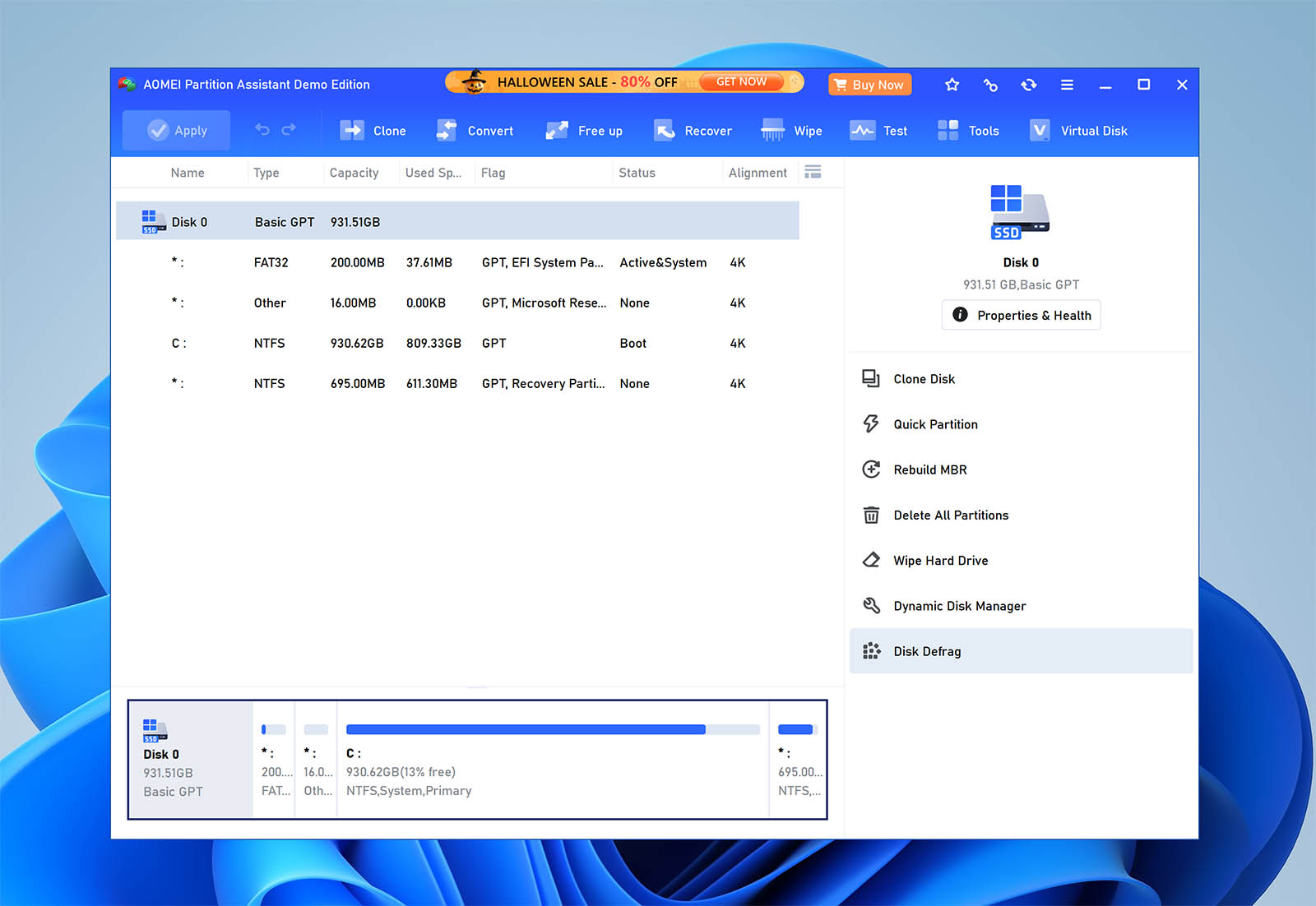 AOMEI Partition Assistant