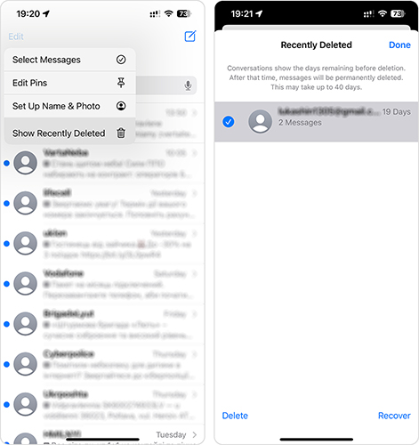 Get Deleted Messages Back on iPhone from iCloud Get Deleted Messages Back on iPhone from iCloud