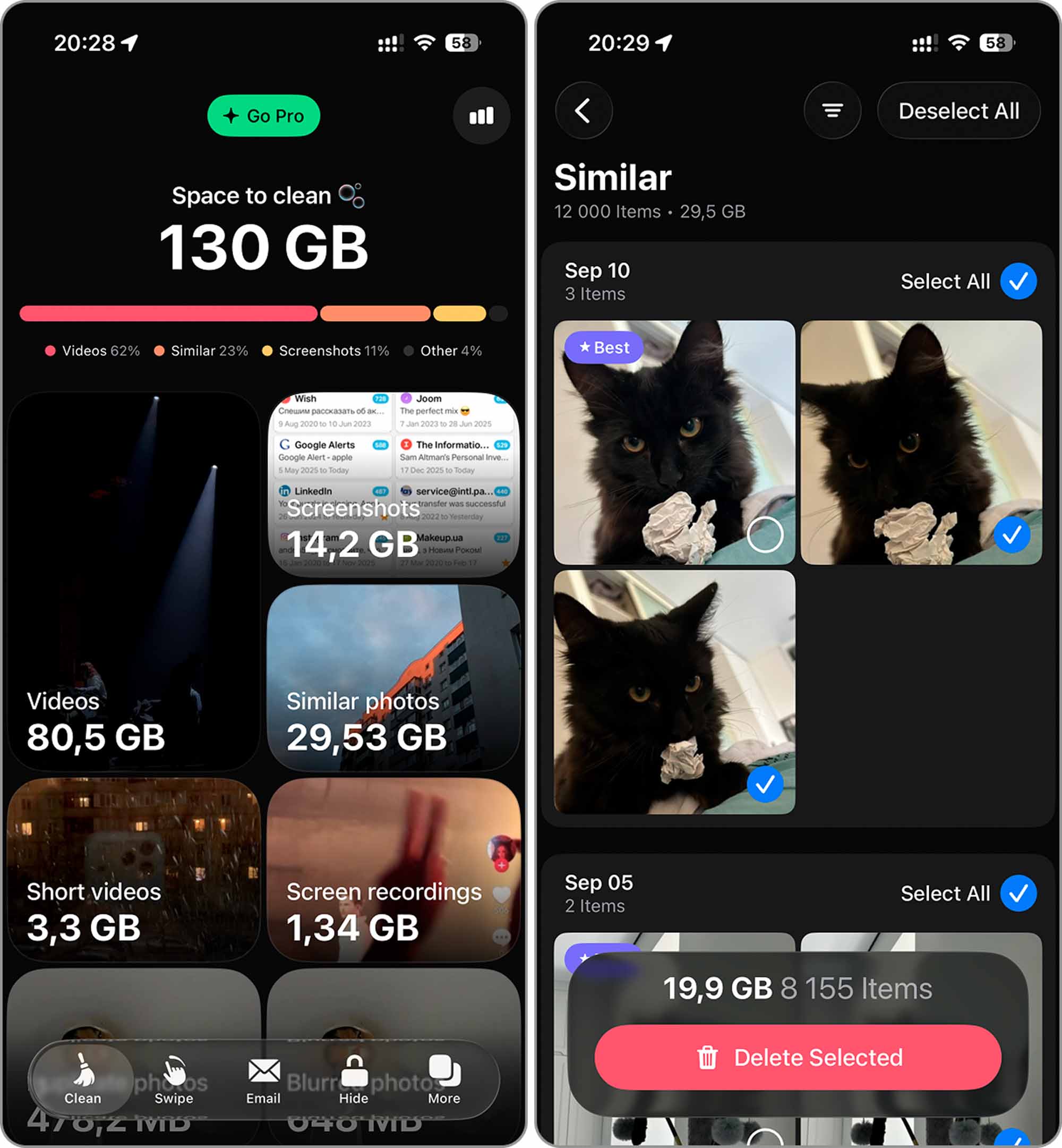 Cleaner Kit - Clean Up Storage