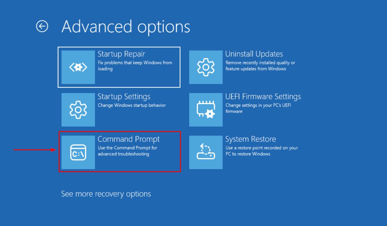 Command prompt.