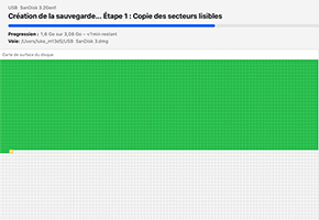 Créer une image disque octet à octet