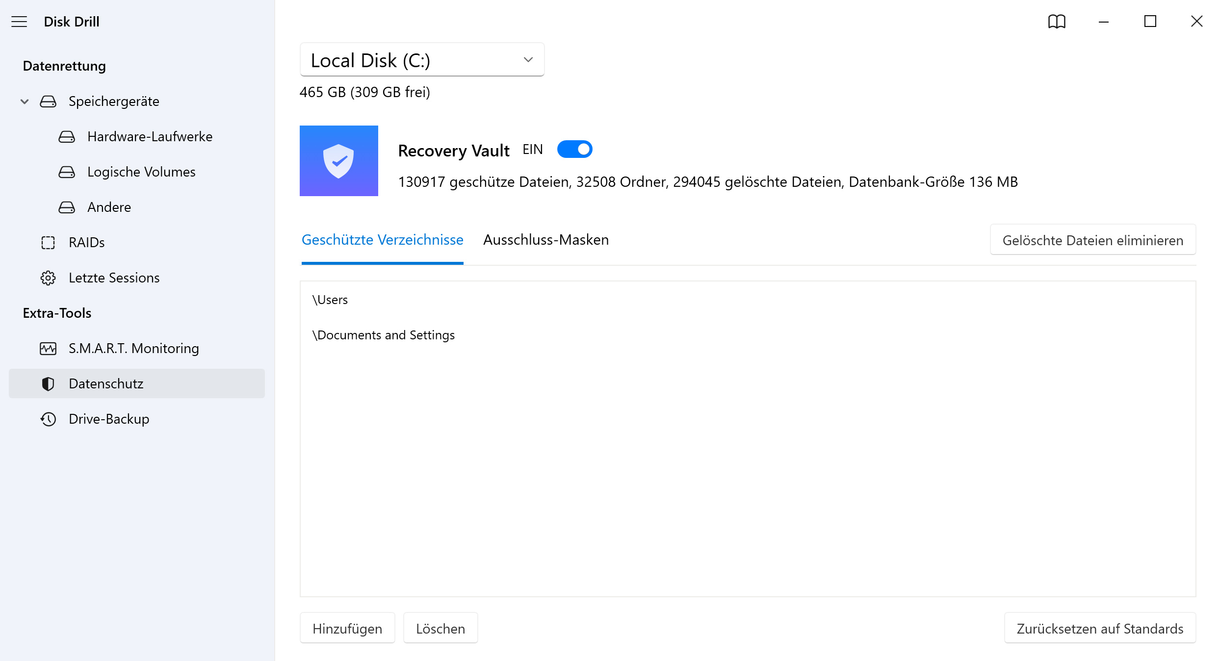 Mehr als Datenwiederherstellung – Premium-Datenschutz