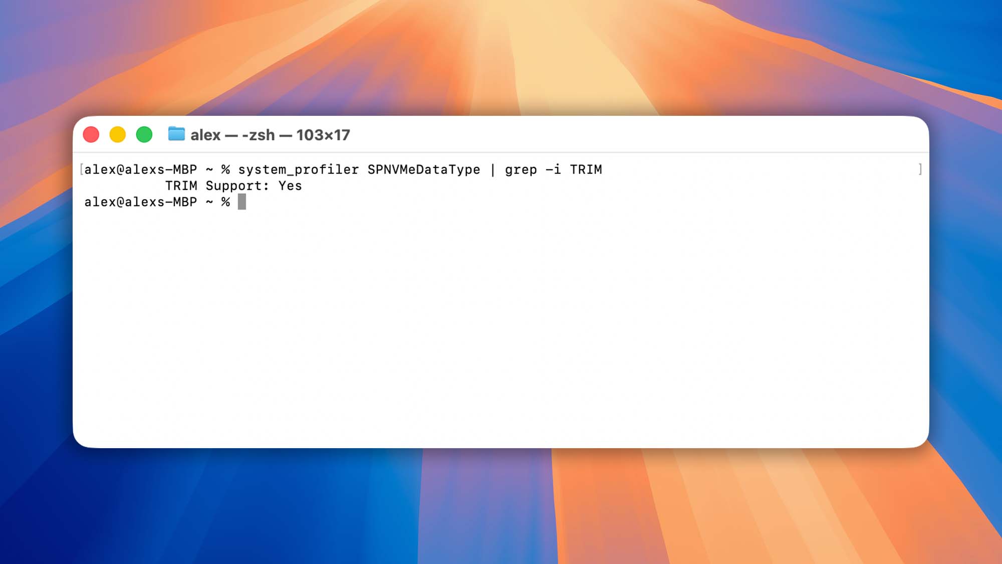 disk drill macos check trim storage