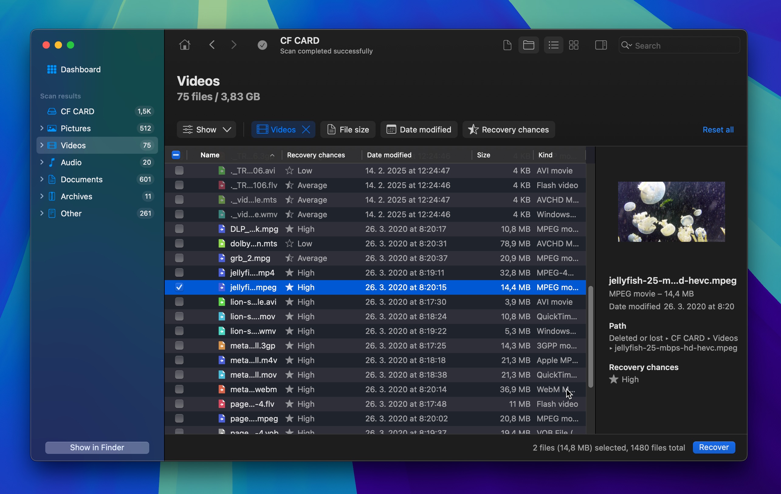 disk drill video recovery macos