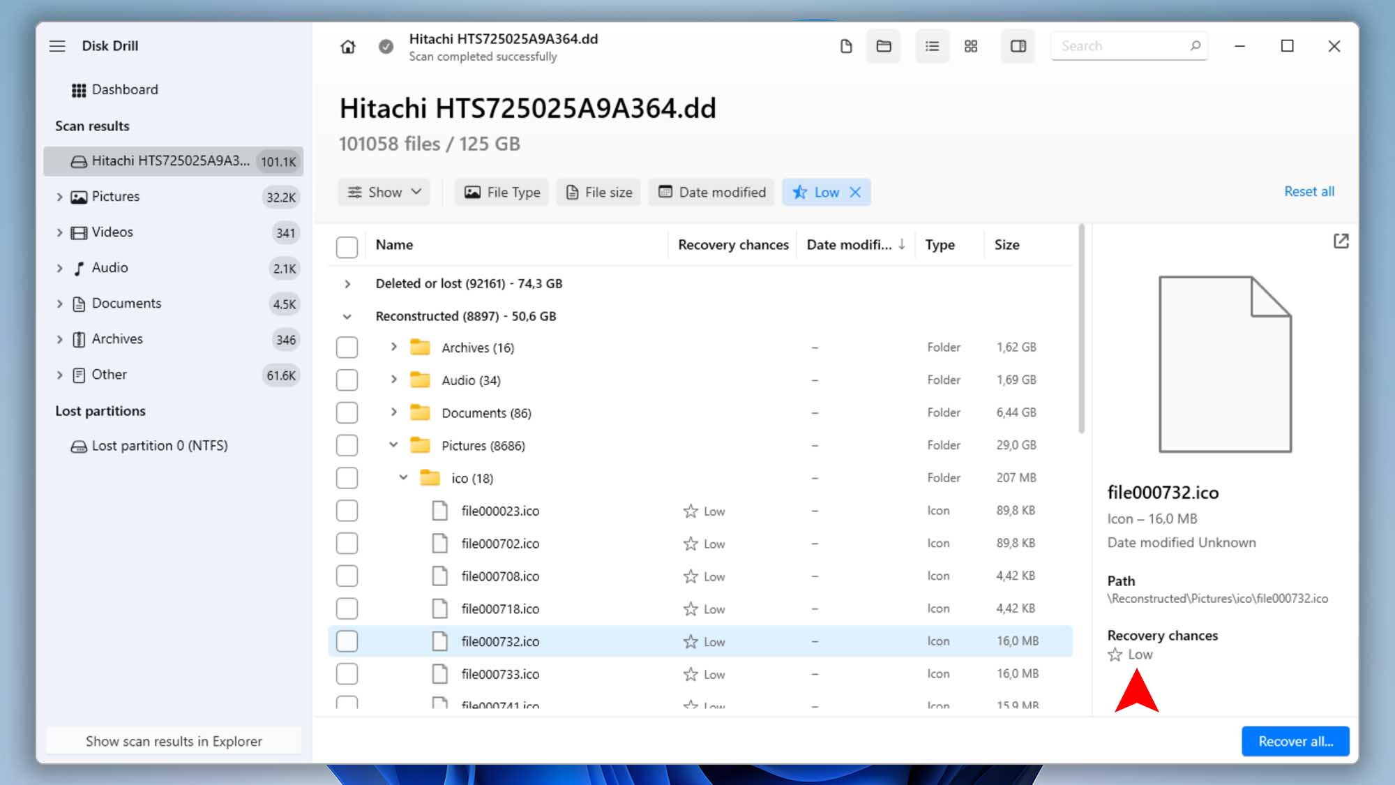 disk drill windows recovery chances step 05