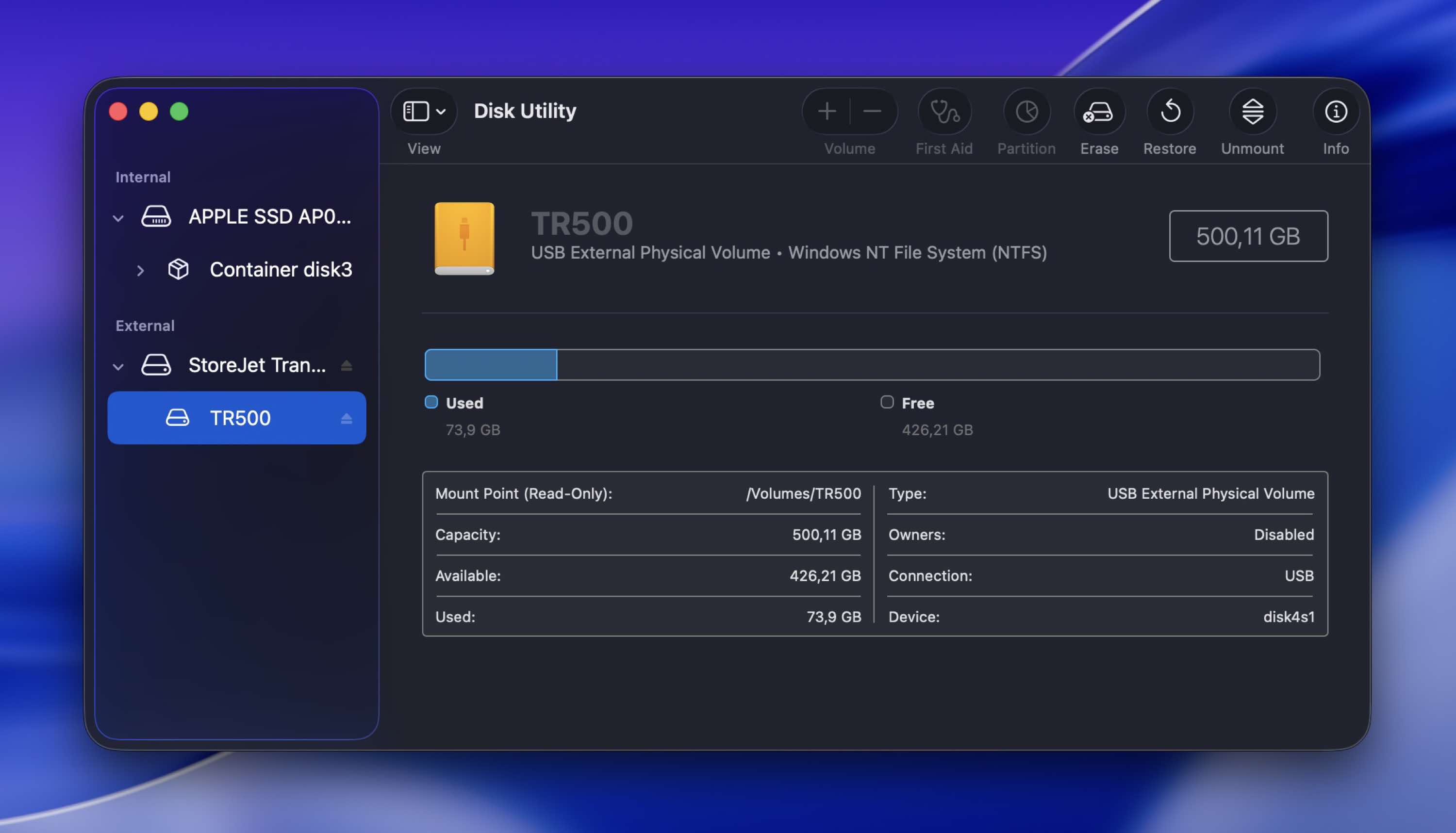 Disk Utility