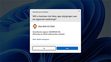 Download en installeer Disk Drill-software voor gegevensherstel voor Windows