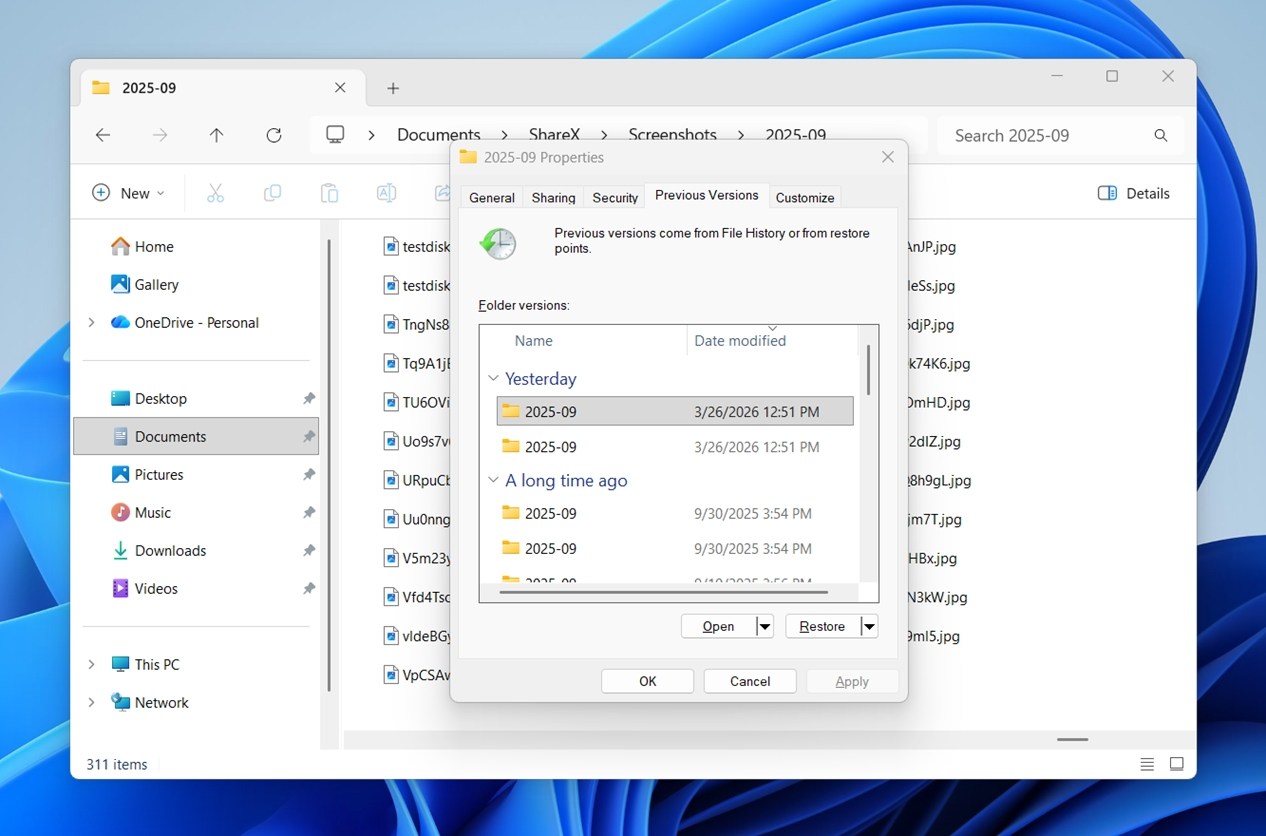 Restore LaCie drive previous version 