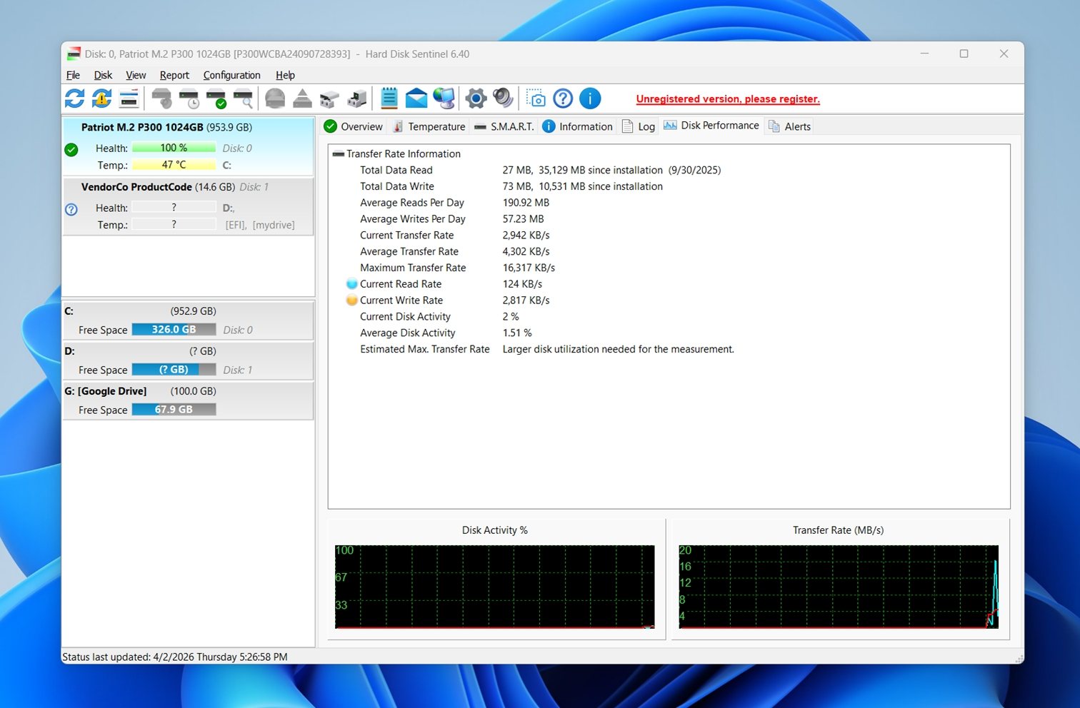 Hard Disk Sentinel