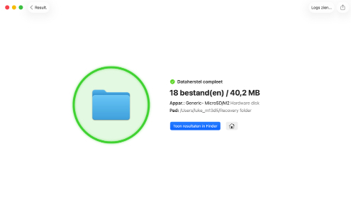 Herstel de verwijderde Mac-gegevens van je SD-kaart Herstel de verwijderde Mac-gegevens van je SD-kaart