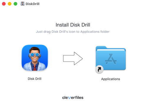 Install Disk Drill USB Data Recovery Software for Mac
