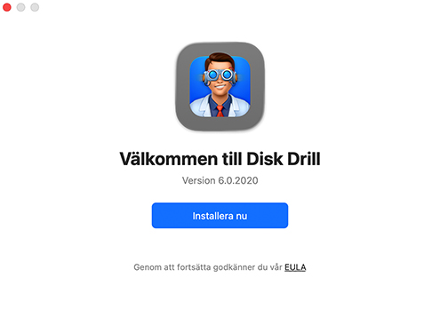 Ladda ner och installera Disk Drill för Mac