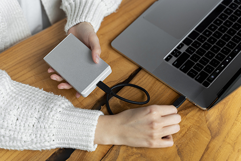 Prepare a Separate Storage Device with Enough Space