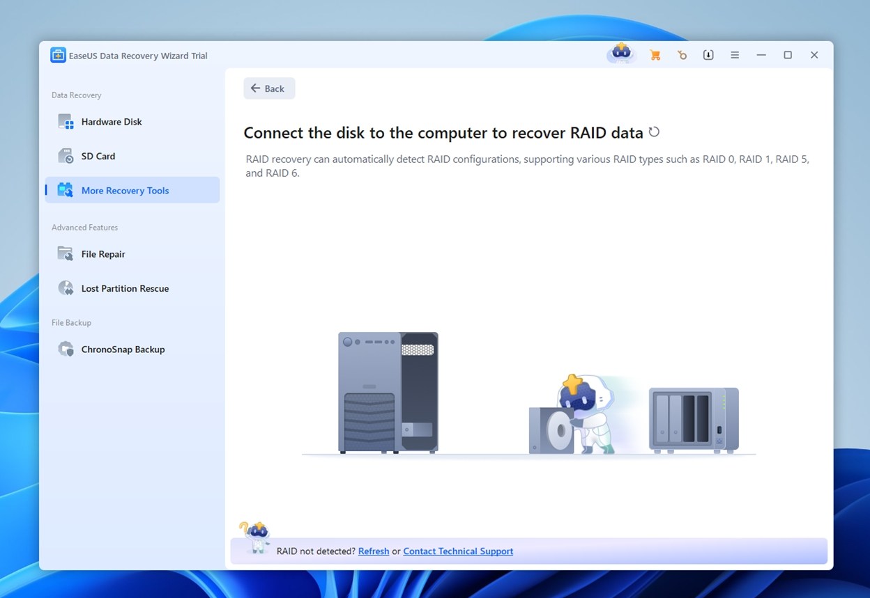 RAID recovery
