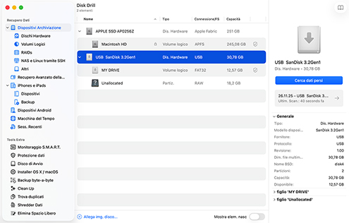 Scegli l'approccio giusto per recuperare una partizione macOS eliminata