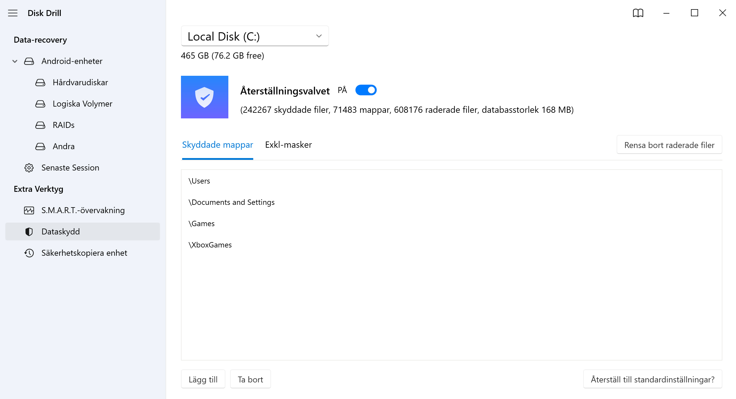 Mer än dataåterställning - Premium dataskydd