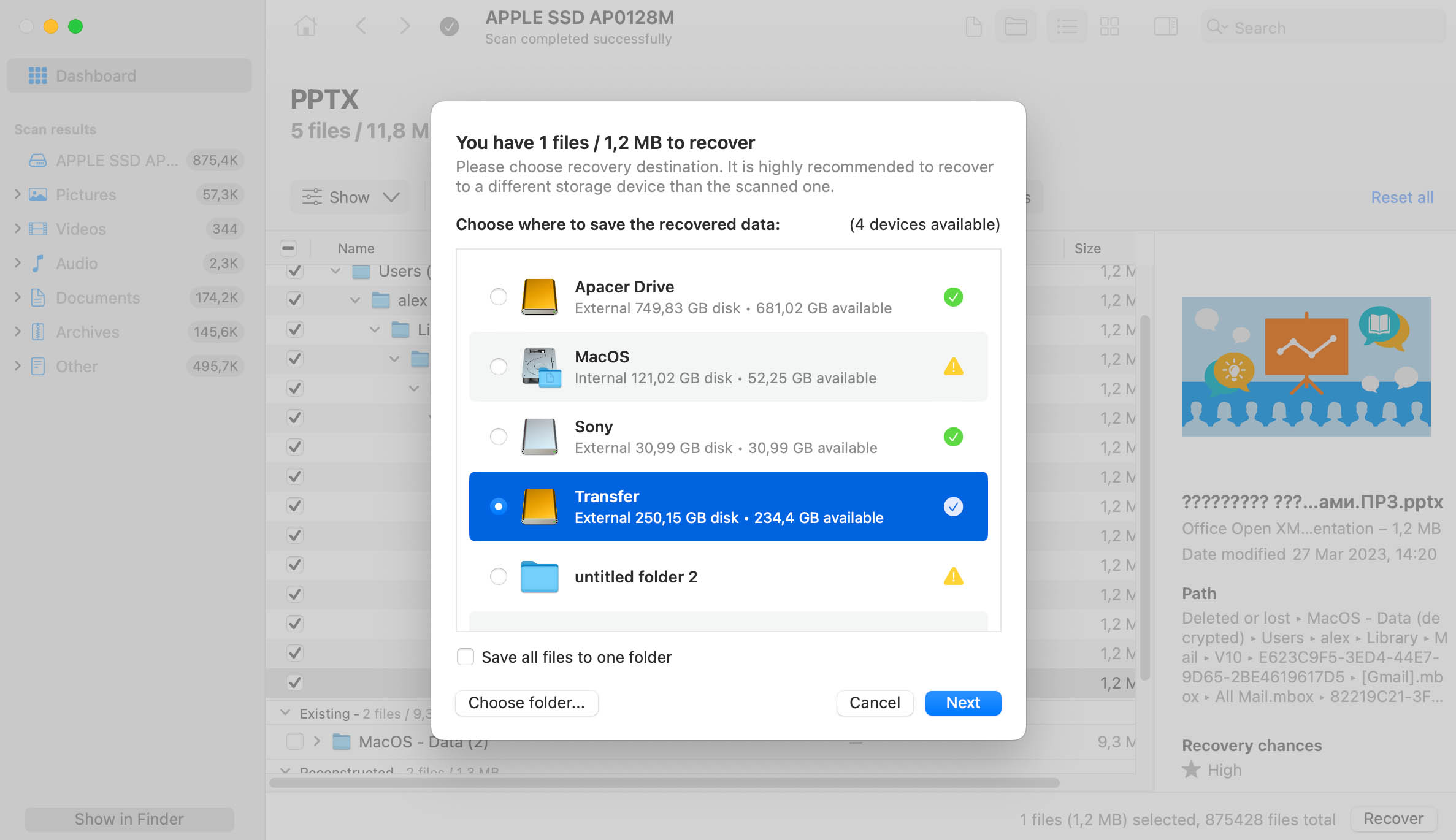 Select and Recover Your PowerPoint Presentations