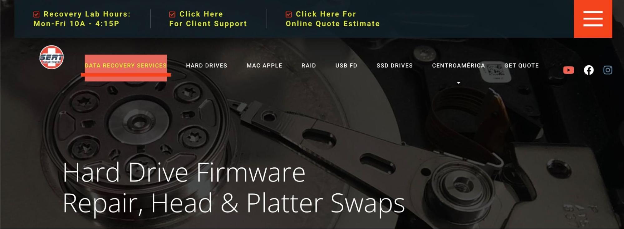 SERT Data Recovery