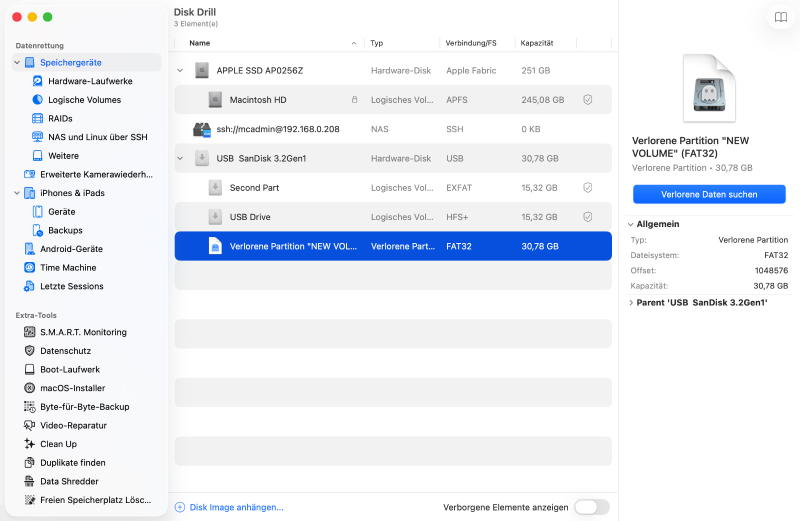 So stellen Sie eine gelöschte oder verlorene Partition auf Mac wieder her So stellen Sie eine gelöschte oder verlorene Partition auf Mac wieder her