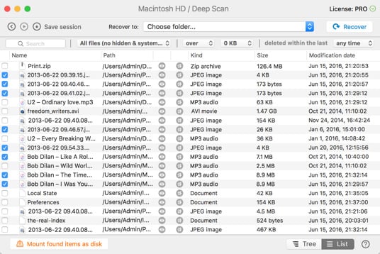 Deep Scan Apa-Apa Volume atau Sistem Fail