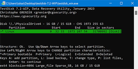 Fix a Damaged Partition Table Using TestDisk Fix a Damaged Partition Table Using TestDisk