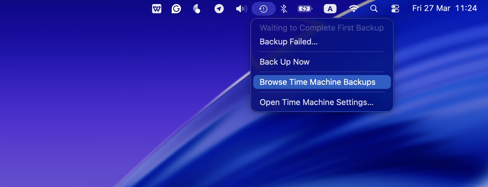 browse time machine backups