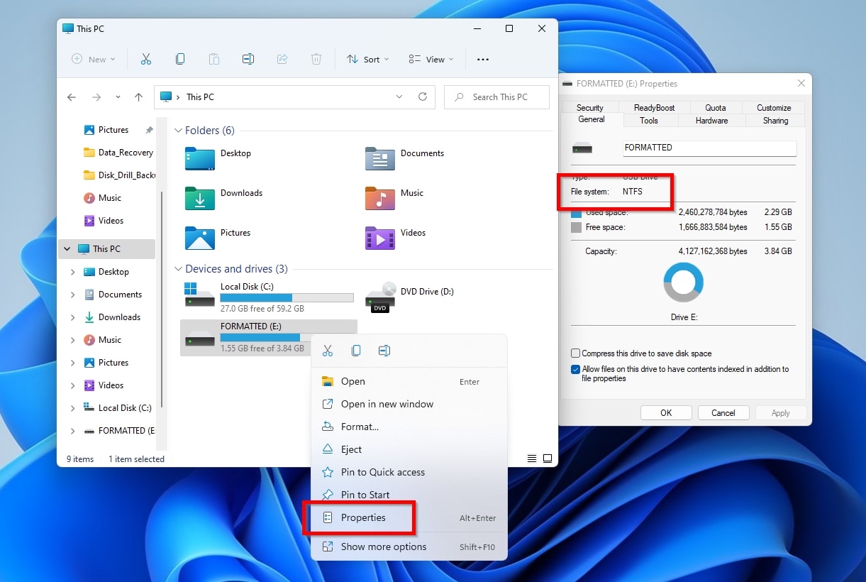 Usb Flash Drives New File System