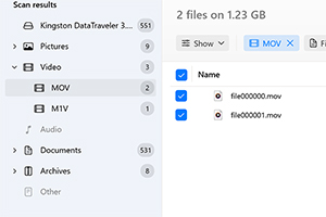 Use filters for a faster search or to select a specific file type Use filters for a faster search or to select a specific file type