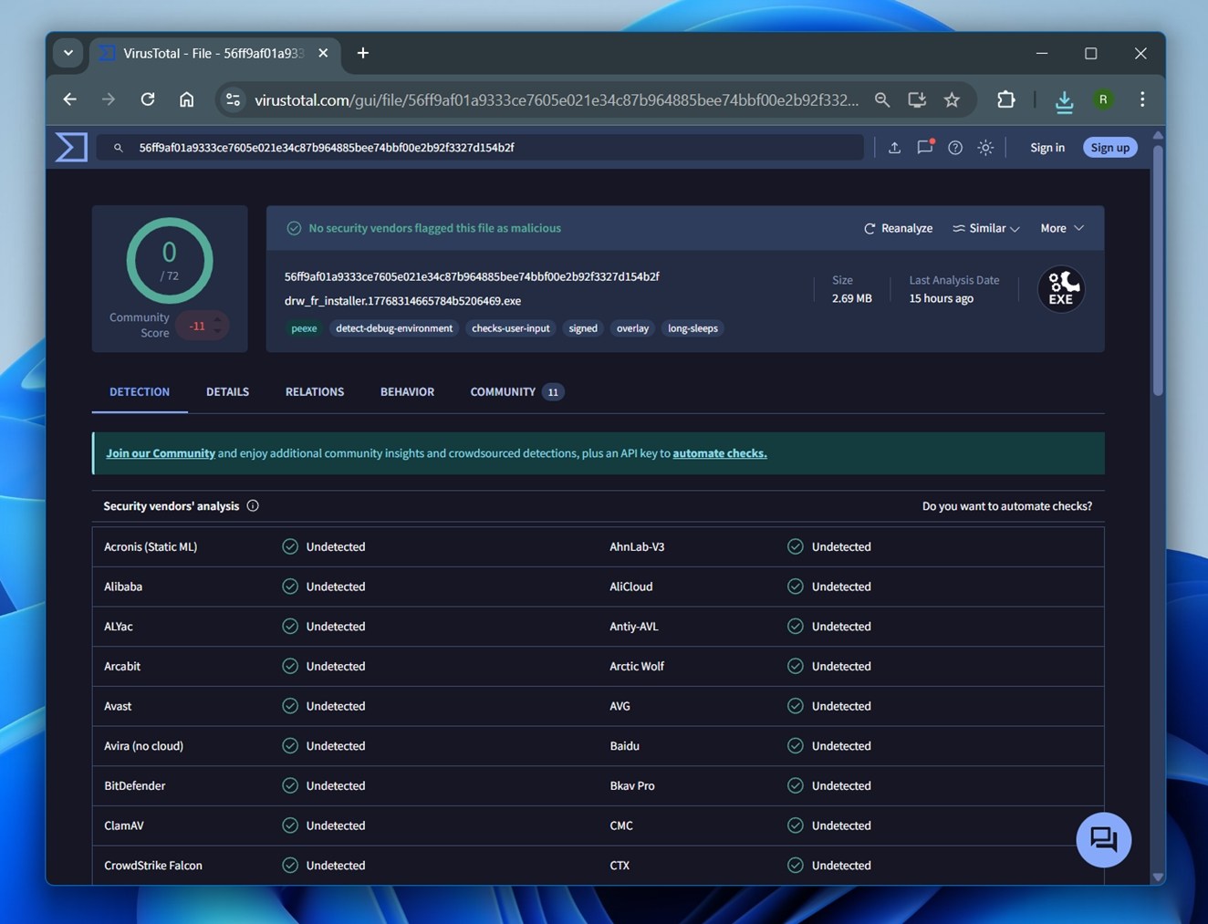 VirusTotal