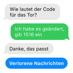 Stellen Sie gelöschte Textnachrichten auf dem iPhone wieder her