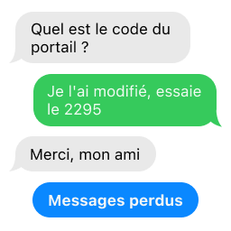Récupérez des messages textes supprimés sur iPhone